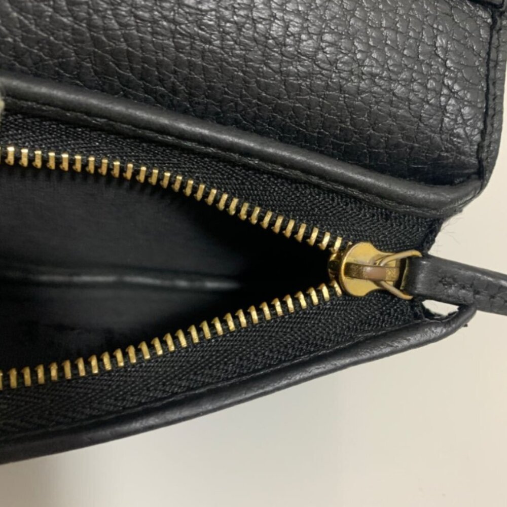 GUCCI GG Marmont Compact Wallet, Black - Picture 7 of 9